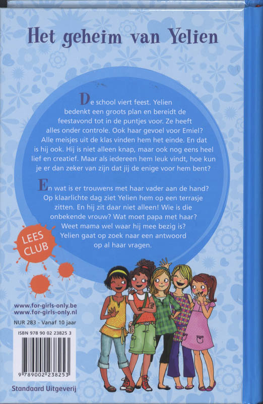 Achterkant van Het geheim van Yelien