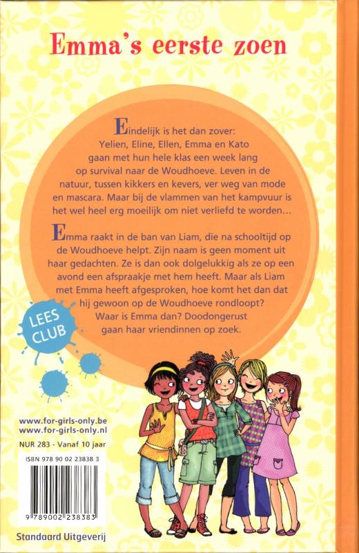 Achterkant van Emma's eerste zoen