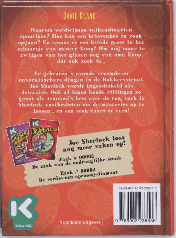 Achterkant van 1 Het mysterie van het spookschuurtje