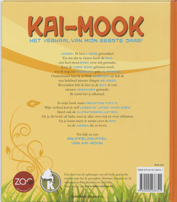 Achterkant van Het grote boek van Kai-Mook