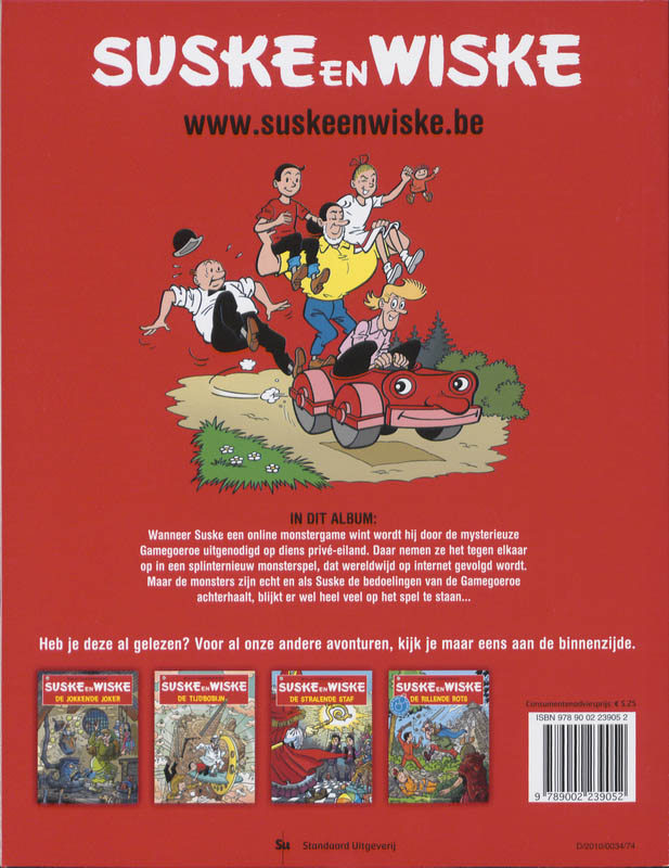 Achterkant van De gamegoeroe