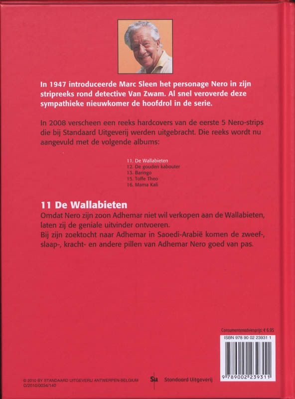 Achterkant van De Wallabieten