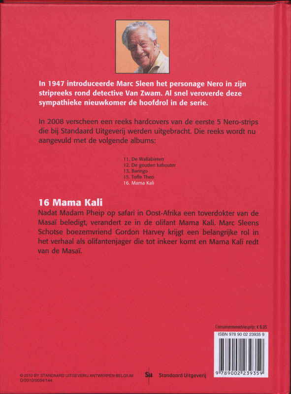 Achterkant van Mama Kali