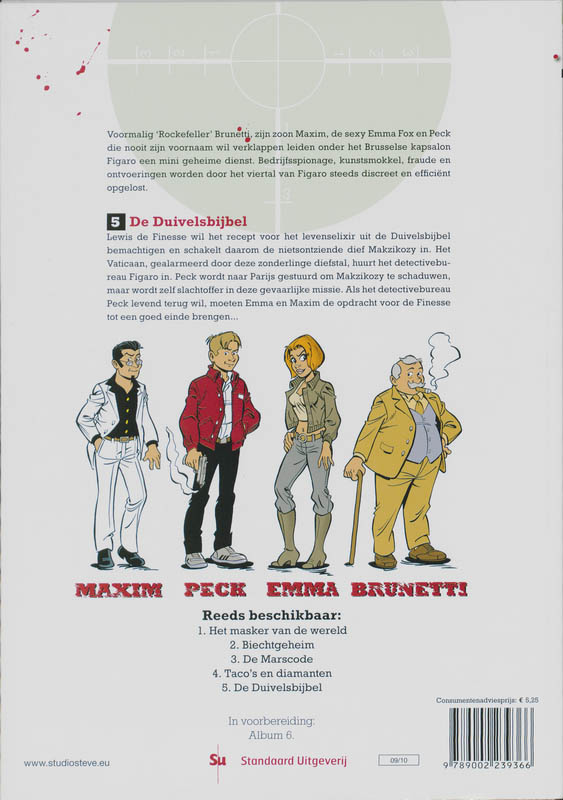 Achterkant van De duivelsbijbel