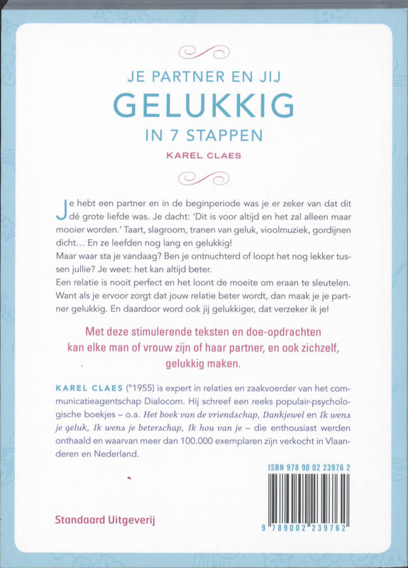 Achterkant van Je partner en jij gelukkig in 7 stappen
