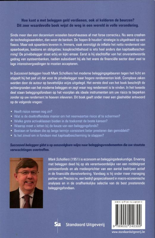 Achterkant van Succesvol beleggen