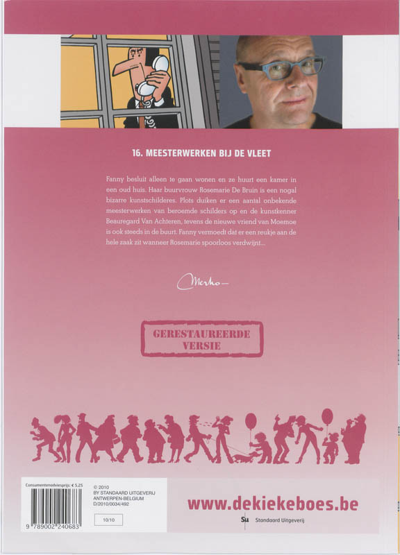 Achterkant van Meesterwerken bij de vleet
