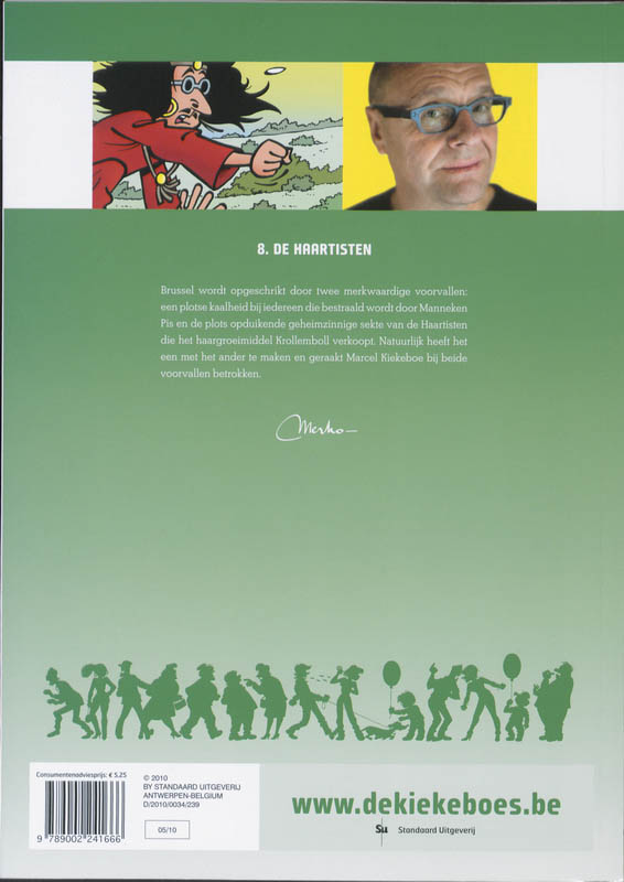 Achterkant van De Haartisten