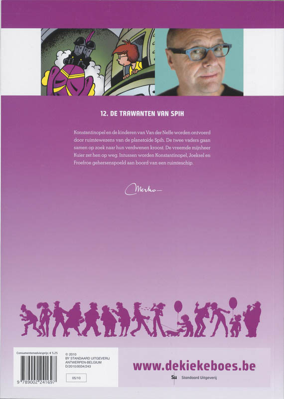 Achterkant van De trawanten van Spih