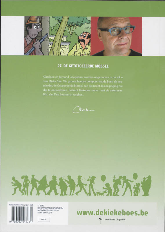 Achterkant van De getatoeëerde mossel