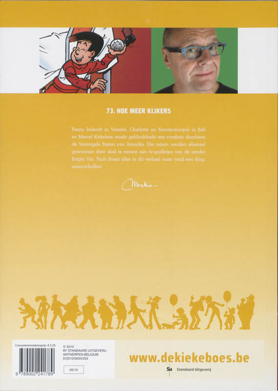 Achterkant van Hoe meer kijkers