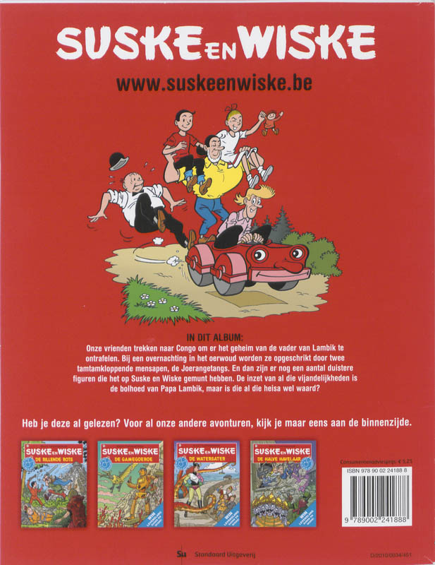 Achterkant van De tamtamkloppers