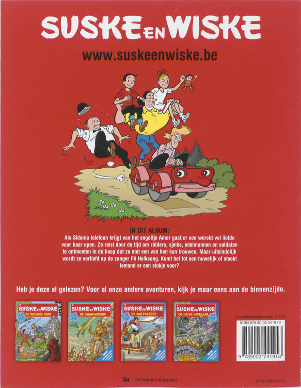 Achterkant van De briesende bruid