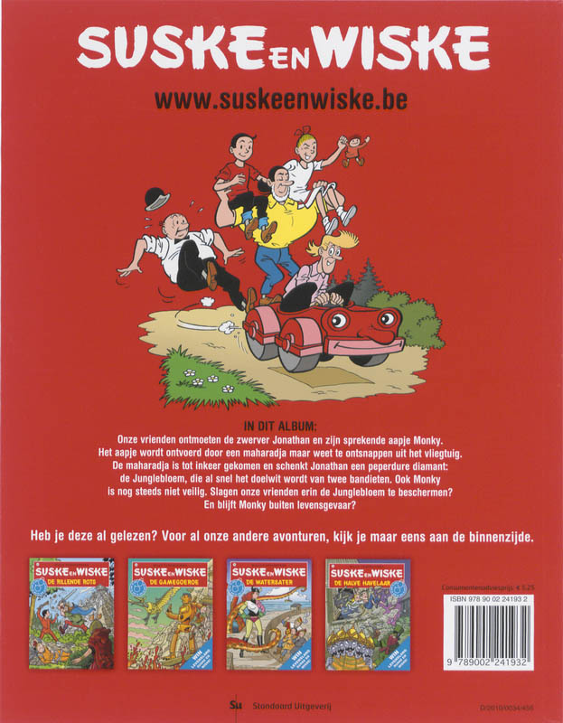Achterkant van De junglebloem
