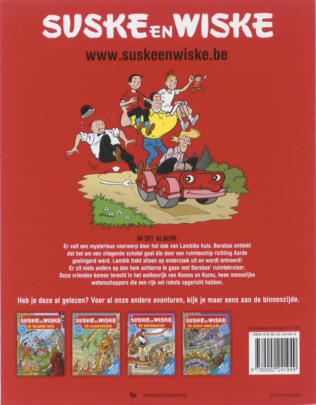 Achterkant van De wolkeneters