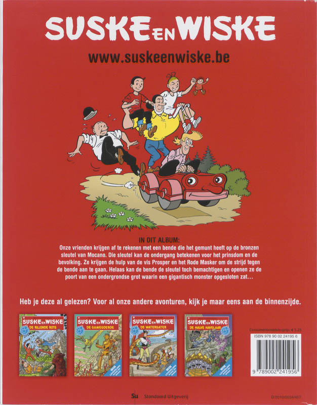 Achterkant van De bronzen sleutel