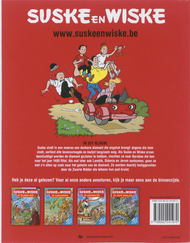 Achterkant van De duistere diamant