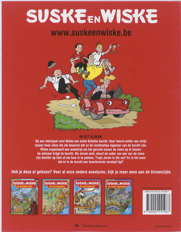 Achterkant van De knokkersburcht