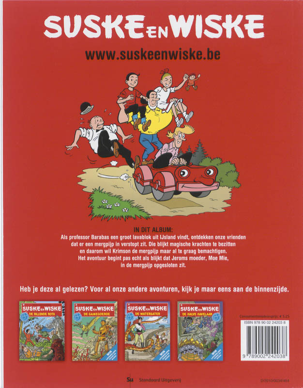 Achterkant van De malle mergpijp