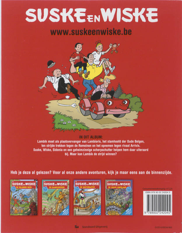 Achterkant van Lambiorix