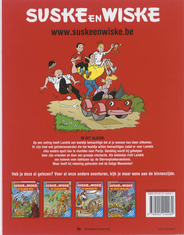 Achterkant van De sterrenplukkers