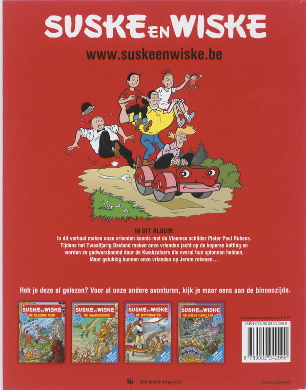Achterkant van De raap van Rubens