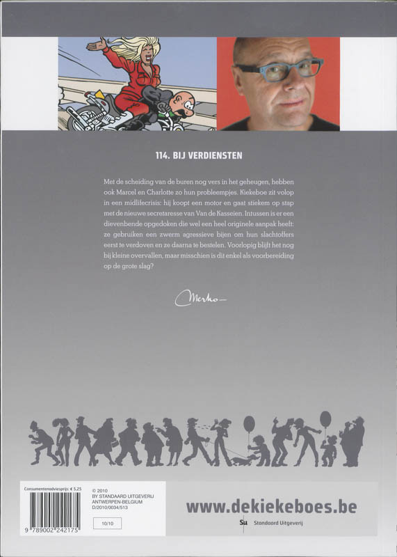 Achterkant van Bij verdiensten