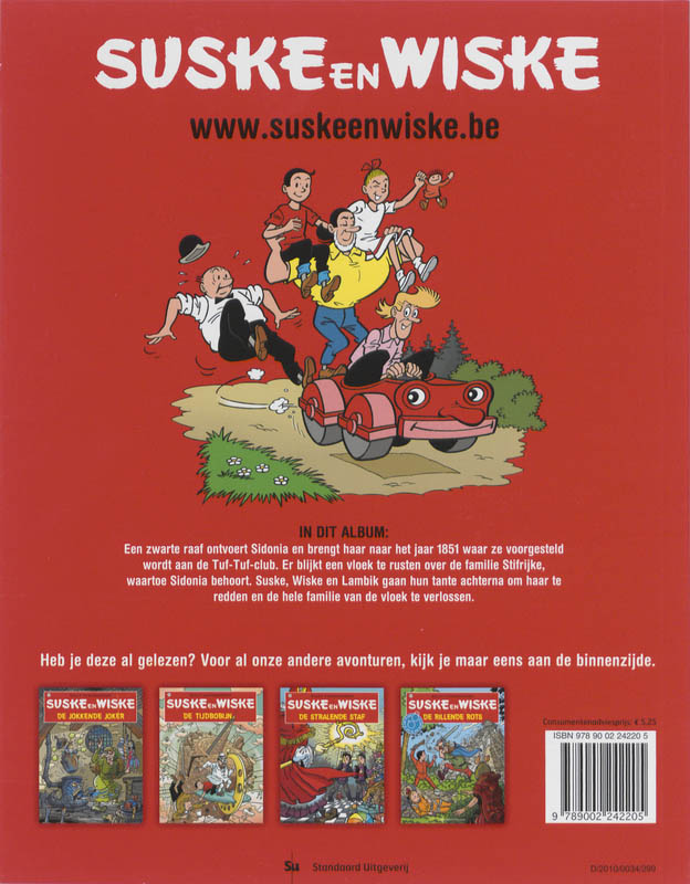 Achterkant van De tuf tuf club