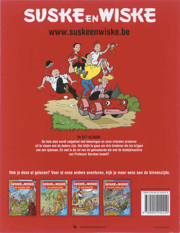 Achterkant van De belhamel -bende