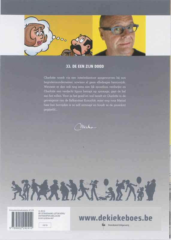Achterkant van De een zijn dood
