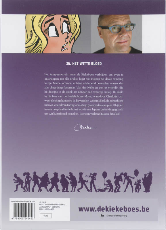 Achterkant van Het witte bloed