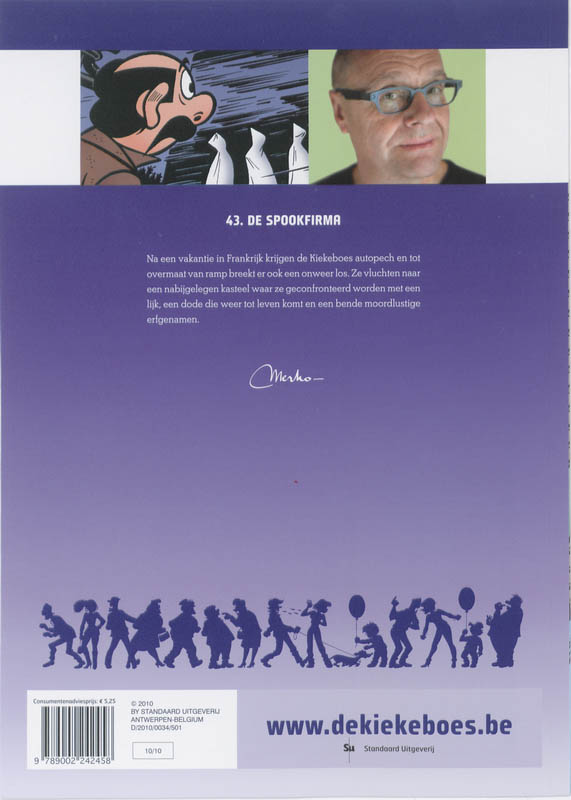 Achterkant van De spookfirma