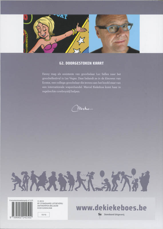 Achterkant van Doorgestoken kaart
