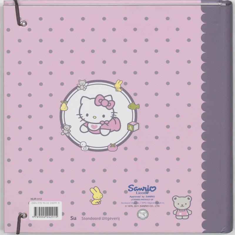 Achterkant van Baby's album