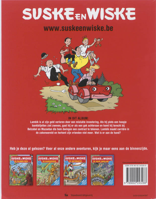 Achterkant van De poenschepper