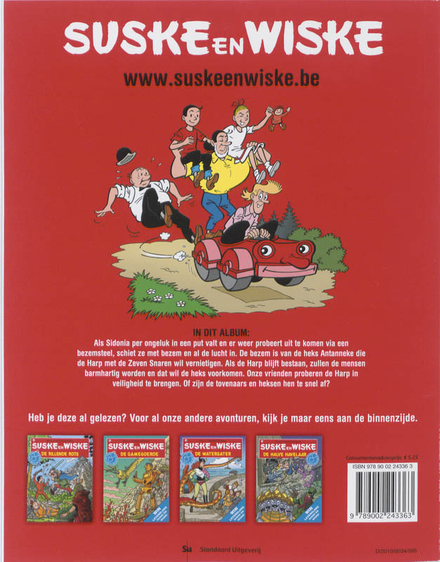 Achterkant van De zeven snaren