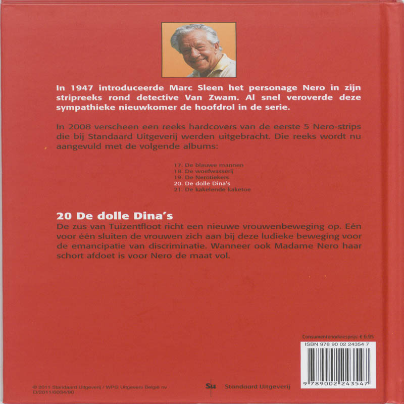 Achterkant van De dodelijke Dina's
