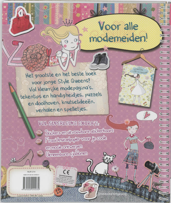 Achterkant van Style Queen