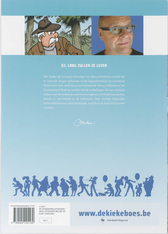 Achterkant van Lang zullen ze leven