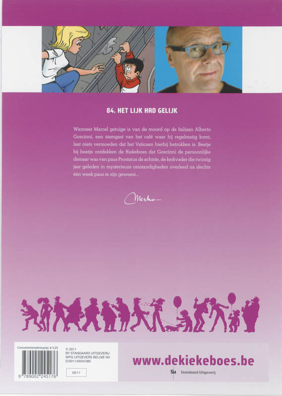 Achterkant van Het lijk had gelijk