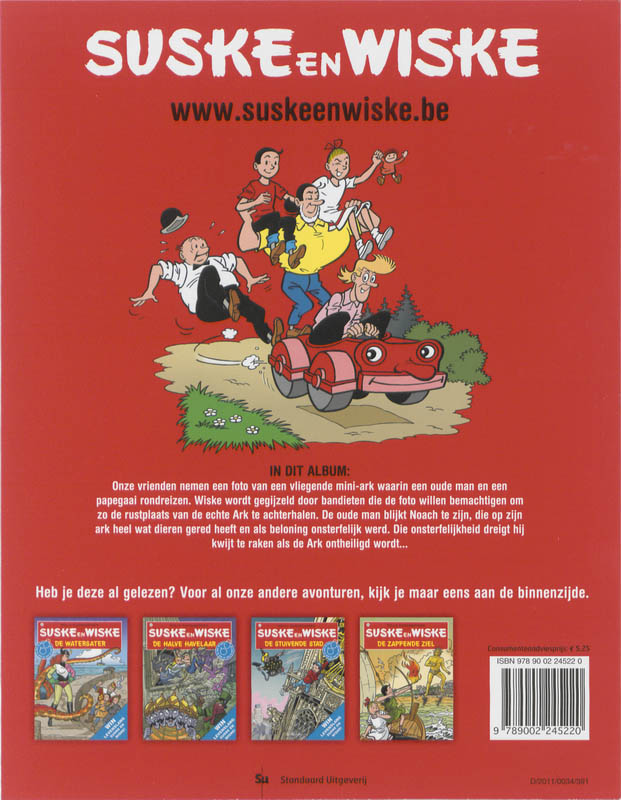 Achterkant van De adelijke ark