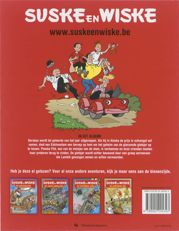 Achterkant van De glanzende gletsjer
