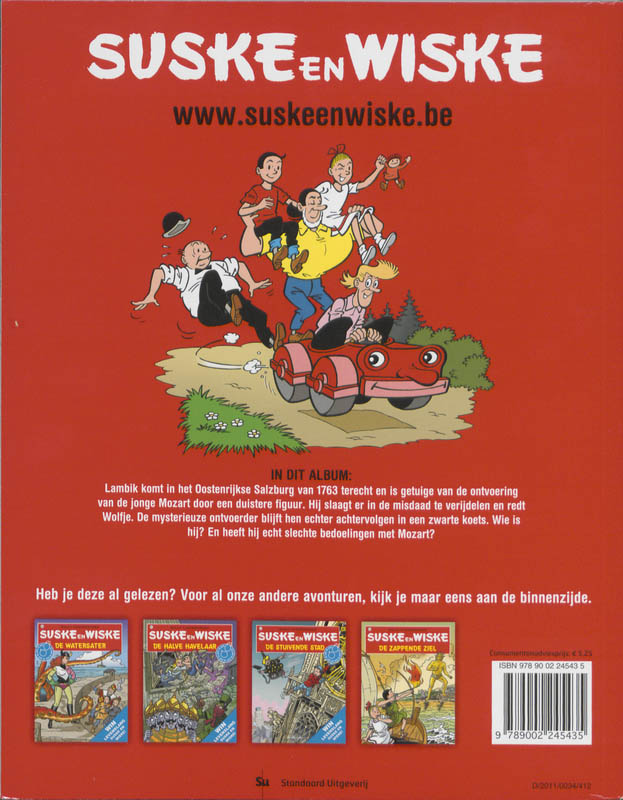 Achterkant van Het wondere Wolfje