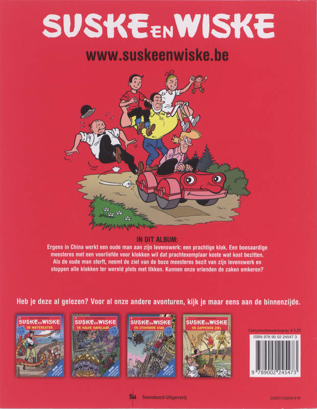 Achterkant van De klinkende klokken