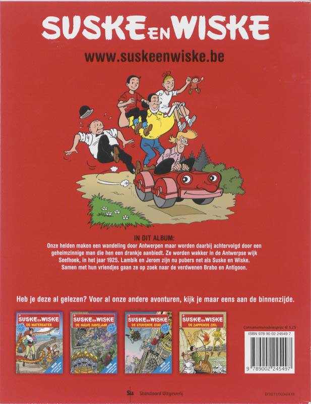 Achterkant van De zeven schaken