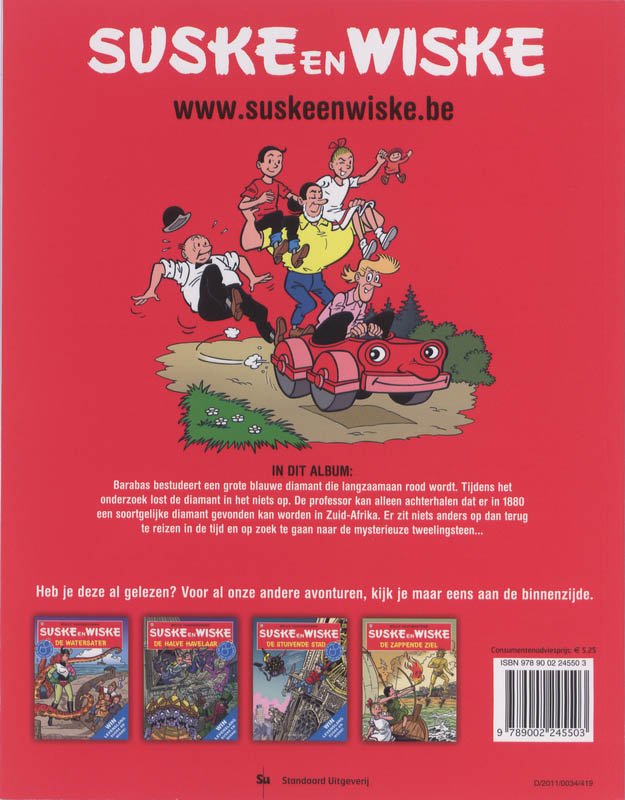 Achterkant van Het grote gat
