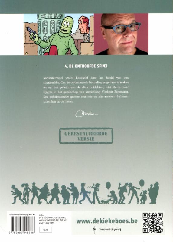 Achterkant van De onthoofde Sfinx