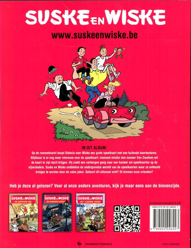 Achterkant van De kaartendans