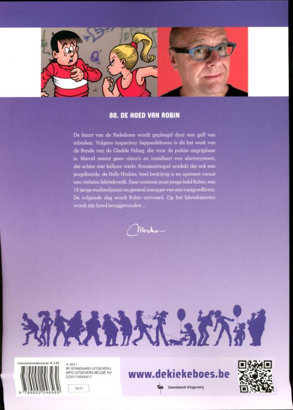 Achterkant van De hoed van Robin