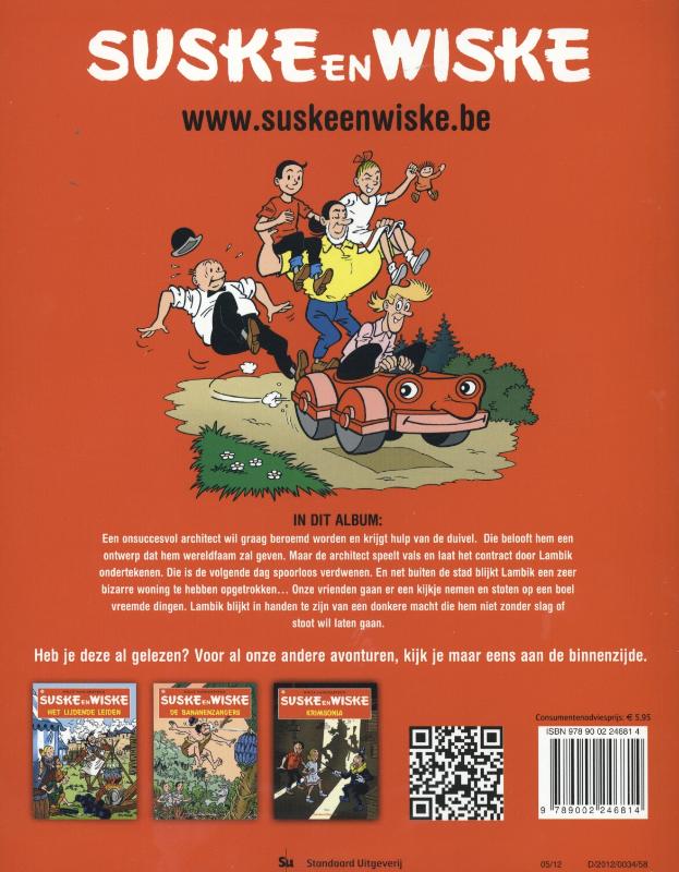 Achterkant van Het bizarre blok